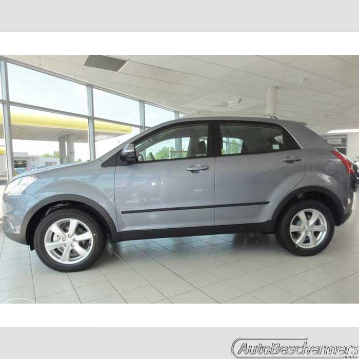 Stootlijsten set zwart SsangYong Korando 01.2011-