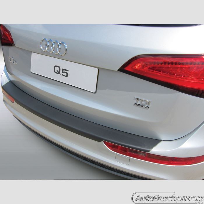 Achterbumperbeschermer zwart Audi Q5 en SQ5 11.2008-09.2016