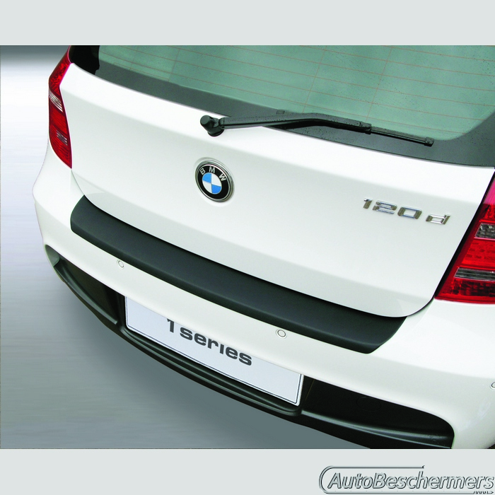 Achterbumperbeschermer zwart BMW 1-Serie Type E87 3- en 5-deurs M-Sport 09.2004-08.2011