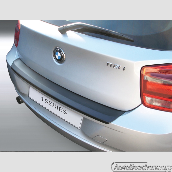 Achterbumperbeschermer zwart BMW 1-Serie Type F20 3- en 5-deurs SE Sport 09.2011-02.2015 
