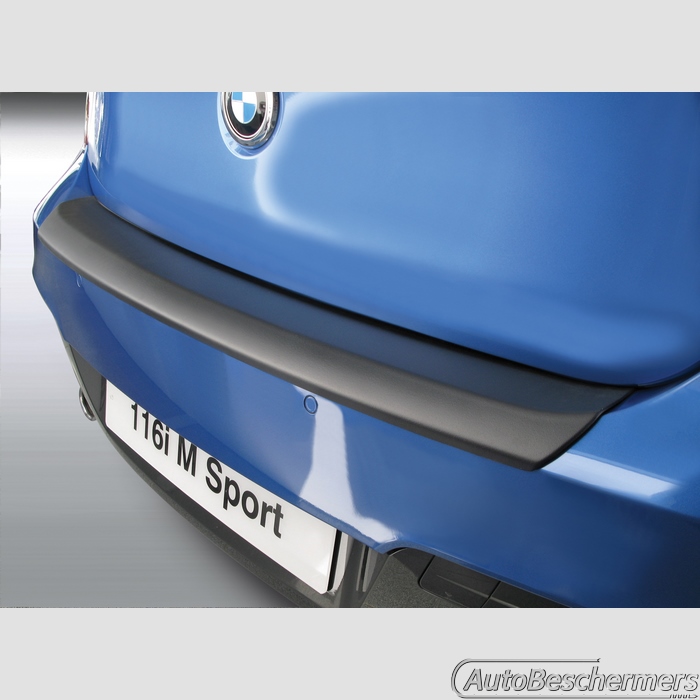 Achterbumperbeschermer zwart BMW 1-Serie Type F20 3- en 5-deurs M-Sport 09.2011- 02.2015 