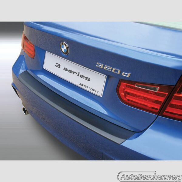 Achterbumperbeschermer zwart BMW 3-Serie Type F30 4-deurs M-Sport M3 02.2012-02.2019