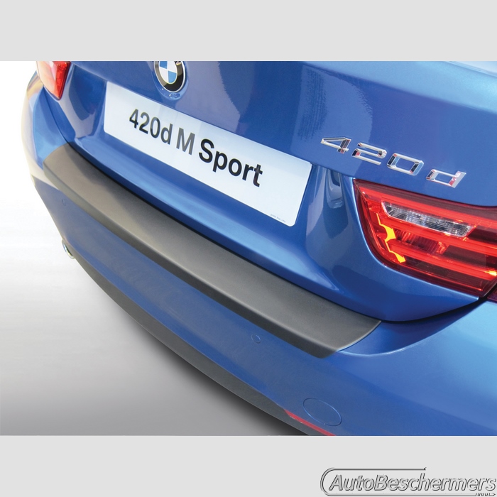 Achterbumperbeschermer zwart BMW 4-Serie Type F32 2-deurs Coupe M-Sport M4 07.2013-09.2020