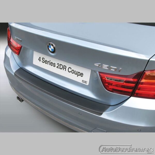Achterbumperbeschermer zwart BMW 4-Serie Type F32 2-deurs Coupe SE ES Sport 07.2013-09.2020