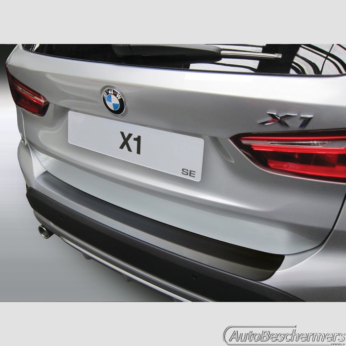 Achterbumperbeschermer zwart BMW X1 S SE 10.2015-06.2019