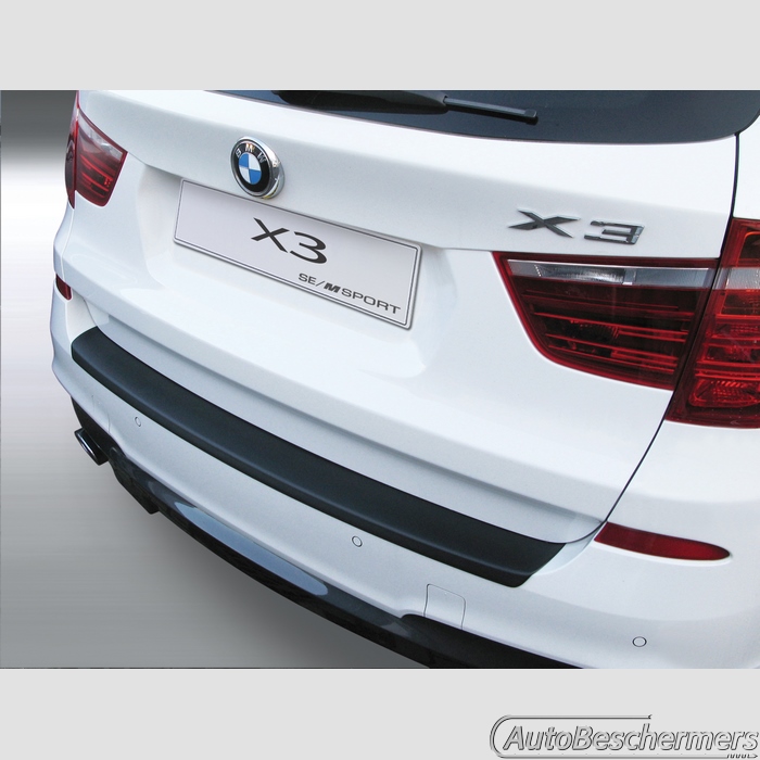 Achterbumperbeschermer zwart BMW X3 Type F25 M-Sport SE 11.2010-03.2014 