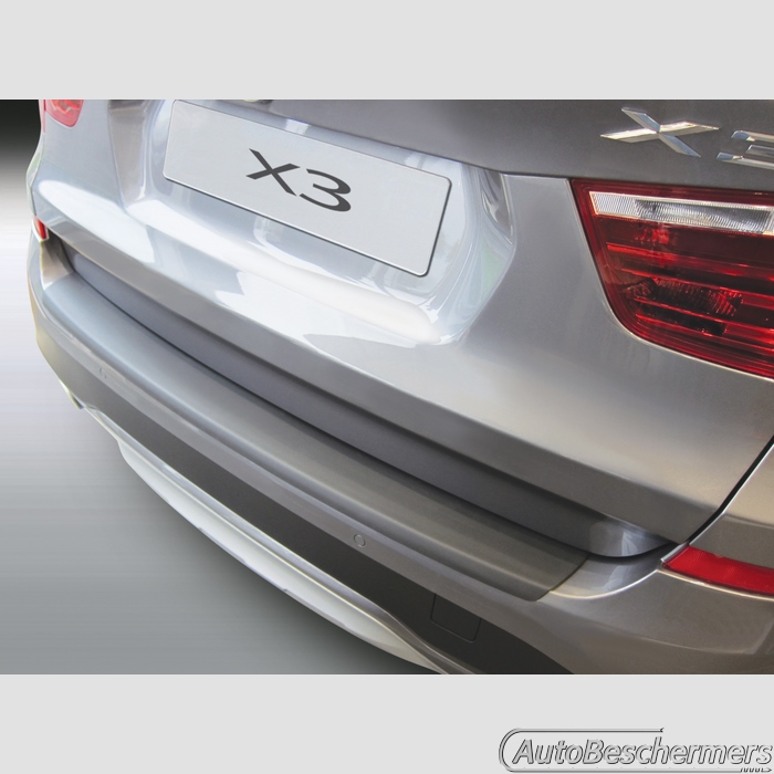 Achterbumperbeschermer zwart BMW X3 Type F25 SE 04.2014-09.2017