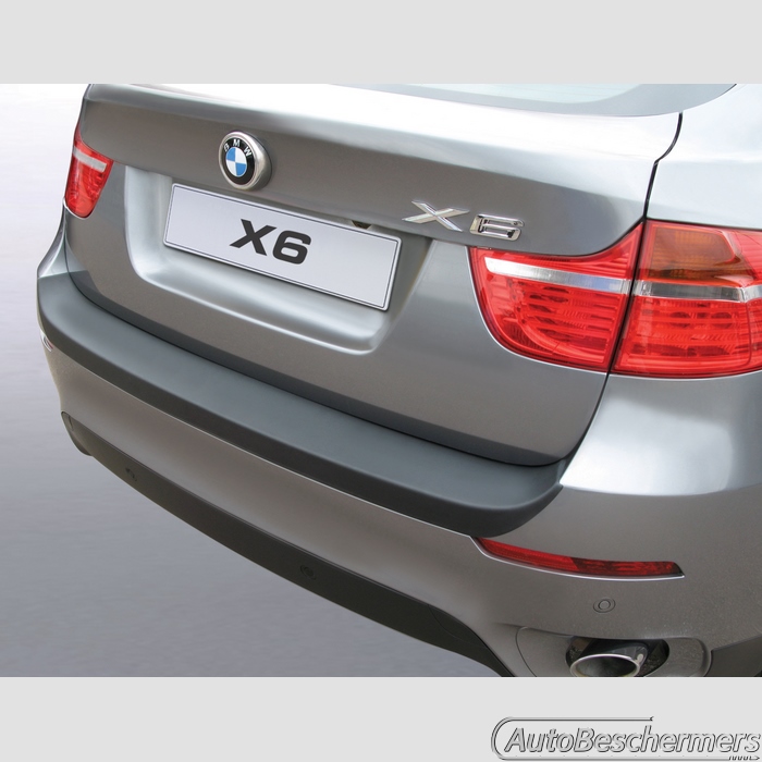 Achterbumperbeschermer zwart BMW X6 Type E71 05.2008-03.2012