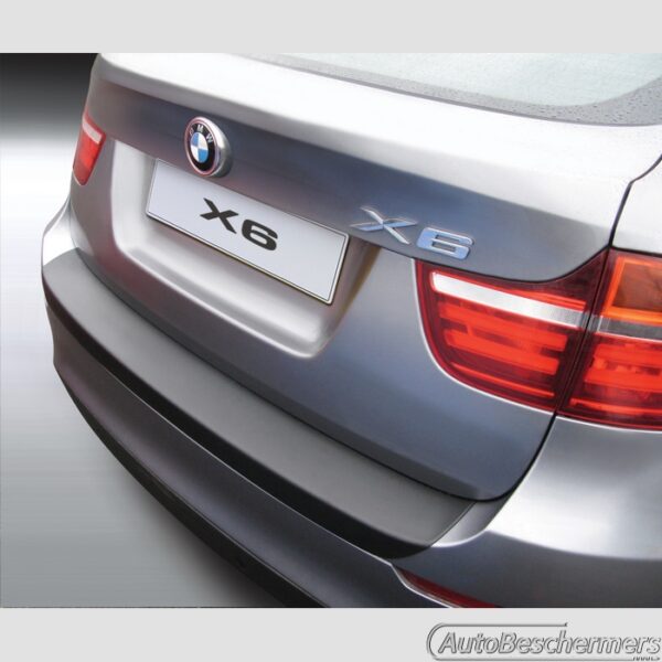 Achterbumperbeschermer zwart BMW X6 Type E71 04.2012-11.2014