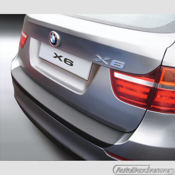 Achterbumperbeschermer zwart BMW X6 Type E71 04.2012-11.2014