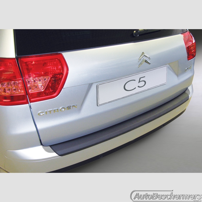 Achterbumperbeschermer zwart Citroën C5 Tourer 04.2008-06.2017