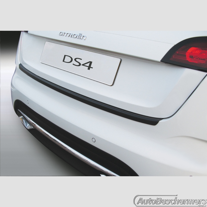 Achterbumperbeschermer zwart Citroën DS4 06.2011-12.2018