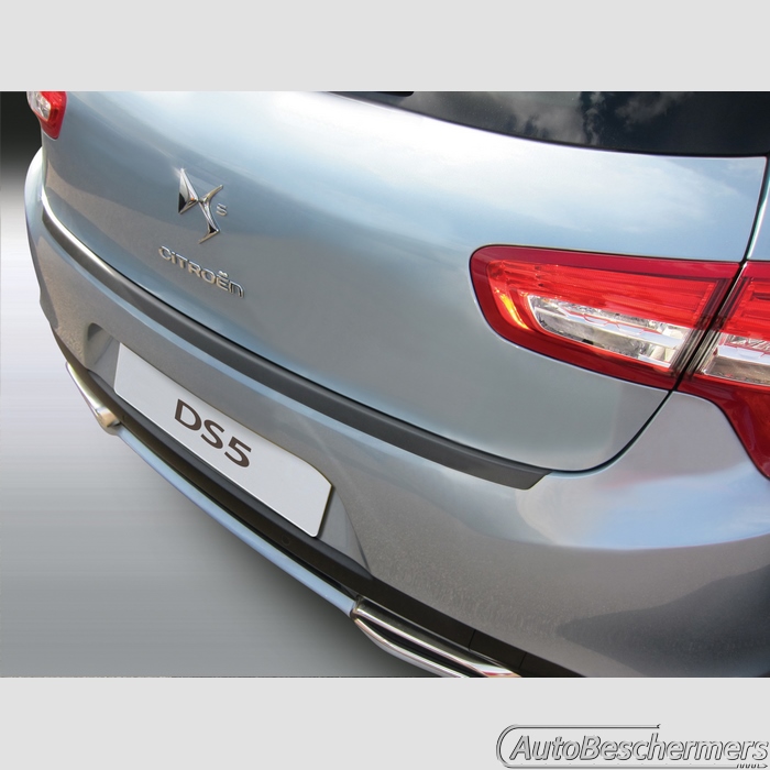 Achterbumperbeschermer zwart Citroën DS5 02.2012-