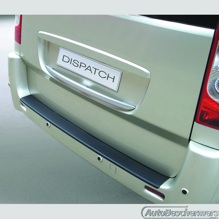 Achterbumperbeschermer zwart Citroën Jumpy -03.2016