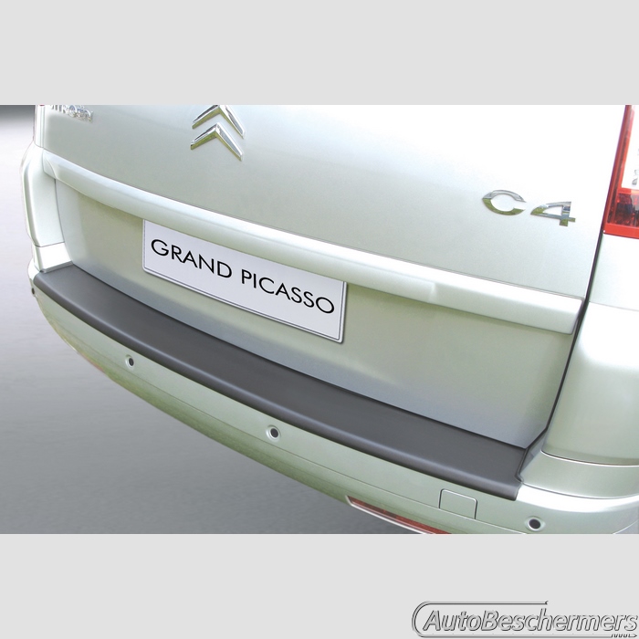 Achterbumperbeschermer zwart Citroën C4 Grand Picasso 10.2006-08.2013