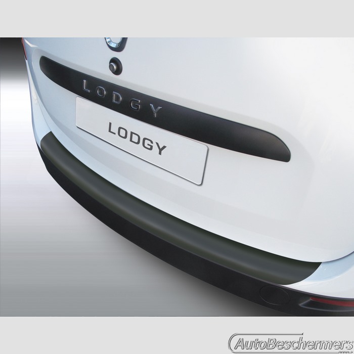 Achterbumperbeschermer zwart Dacia Lodgy 05.2012-