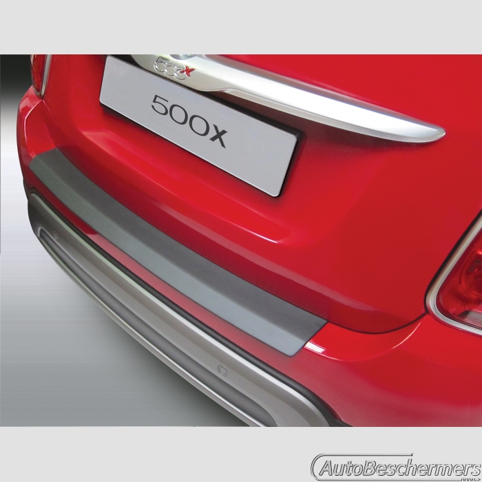 Achterbumperbeschermer zwart Fiat 500X 02.2015-08.2018