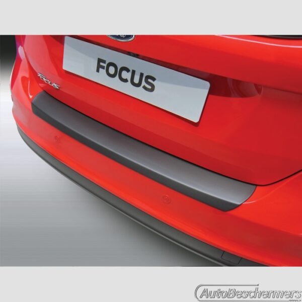 Achterbumperbeschermer zwart Ford Focus 5-deurs 08.2014-08.2018