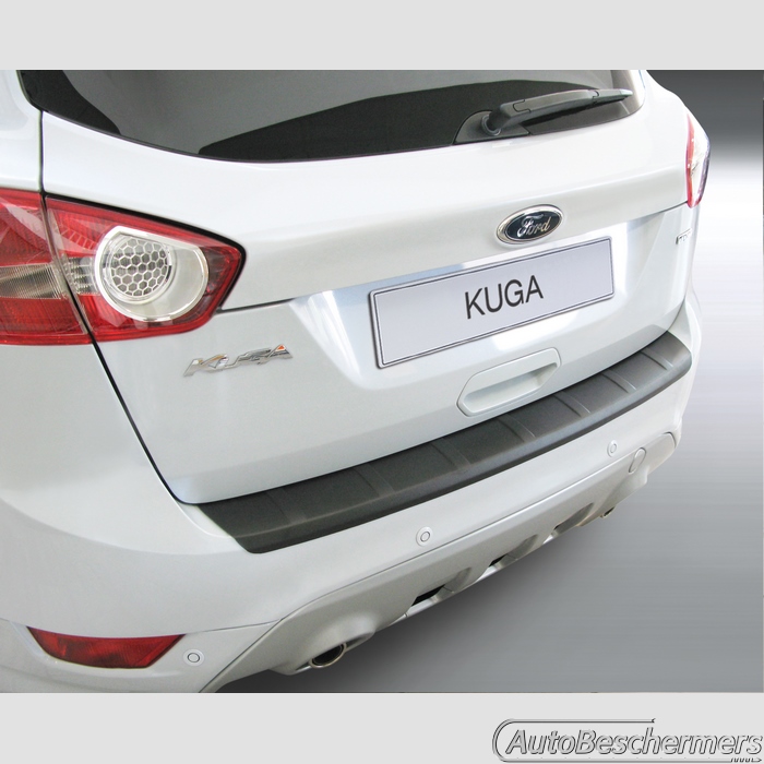 Achterbumperbeschermer zwart met ribbel Ford Kuga 06.2008-02.2013