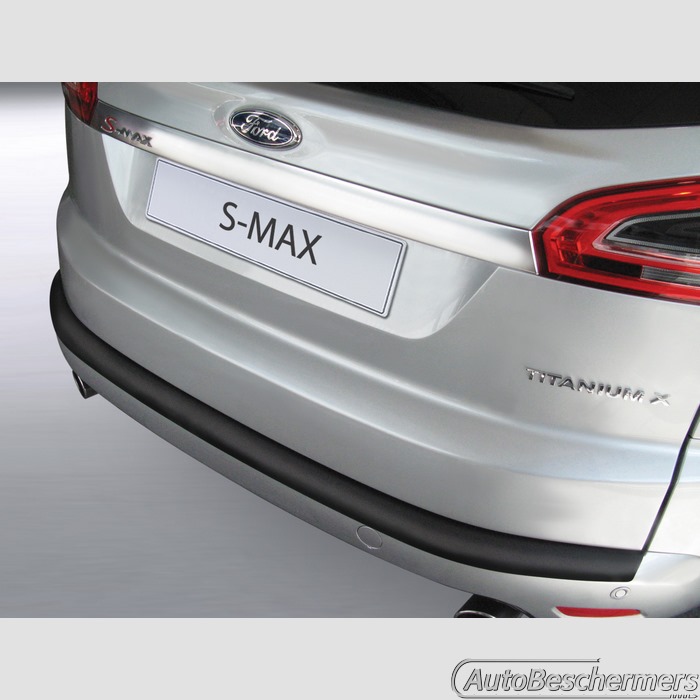 Achterbumperbeschermer zwart Ford S-Max 05.2006-08.2015