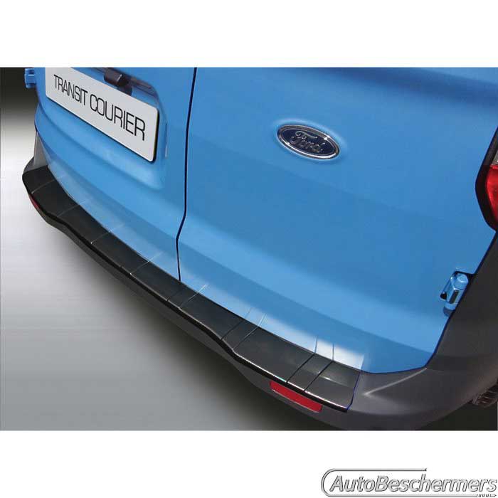Achterbumperbeschermer zwart Ford Transit Courier en Tourneo Courier 06.2014-