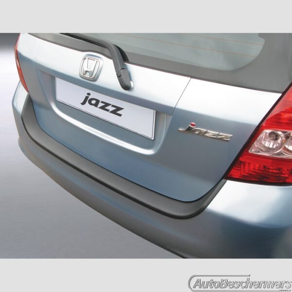 Achterbumperbeschermer zwart Honda Jazz 10.2004-10.2008