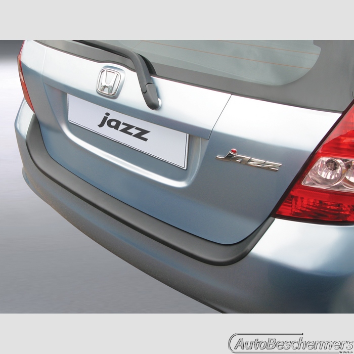 Achterbumperbeschermer zwart Honda Jazz 10.2004-10.2008