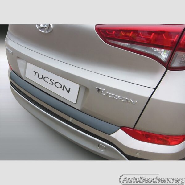 Achterbumperbeschermer zwart Hyundai Tucson 07.2015-06.2018