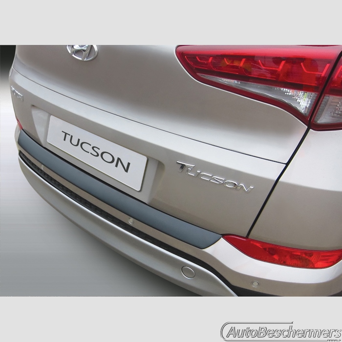 Achterbumperbeschermer zwart Hyundai Tucson 07.2015-06.2018