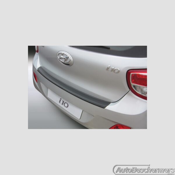 Achterbumperbeschermer zwart Hyundai i10 11.2013-12.2016