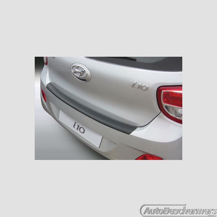 Achterbumperbeschermer zwart Hyundai i10 11.2013-12.2016