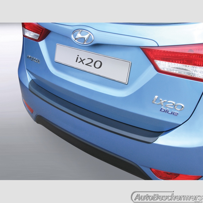 Achterbumperbeschermer zwart Hyundai iX20 11.2010-