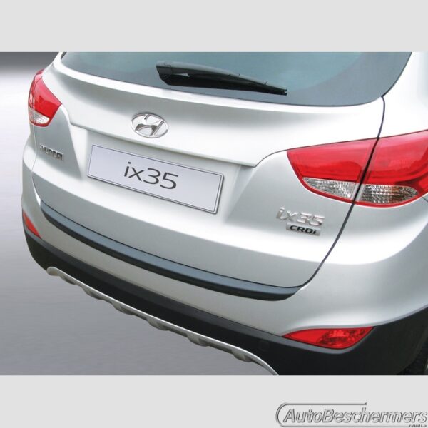 Achterbumperbeschermer zwart Hyundai iX35 03.2010-06.2015