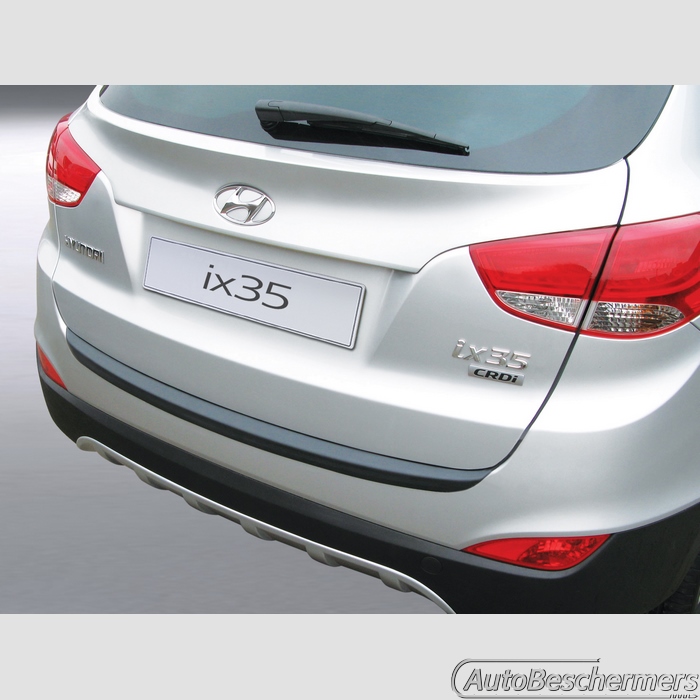 Achterbumperbeschermer zwart Hyundai iX35 03.2010-06.2015