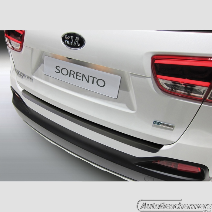 Achterbumperbeschermer zwart Kia Sorento 01.2015-09.2017