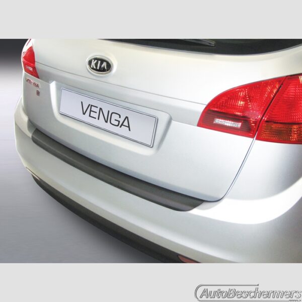 Achterbumperbeschermer zwart Kia Venga 02.2010-