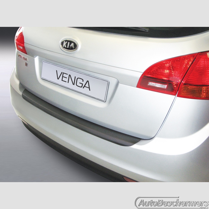 Achterbumperbeschermer zwart Kia Venga 02.2010-