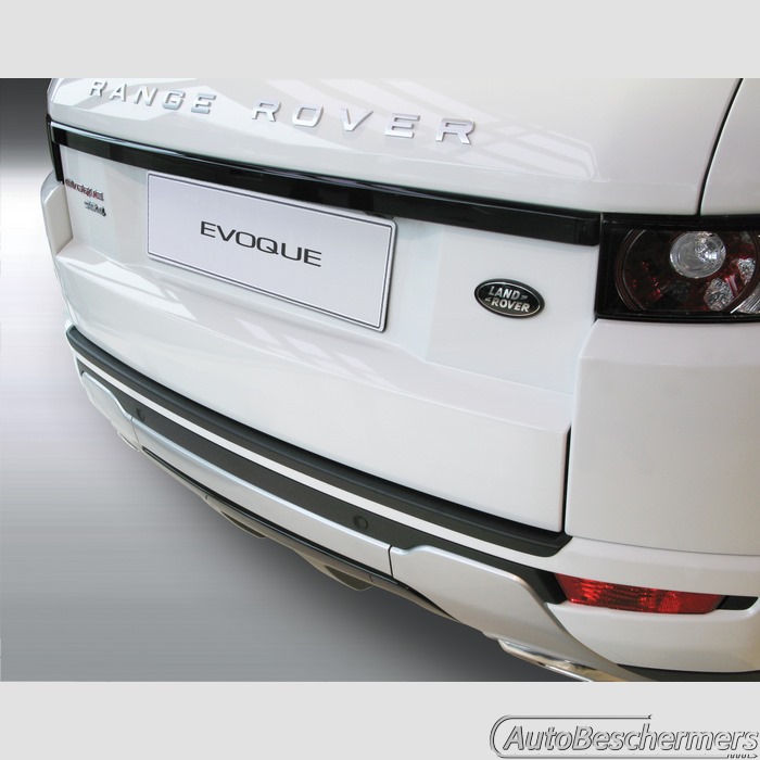 Achterbumperbeschermer zwart Range Rover Evoque 5-deurs 09.2011-03.2019