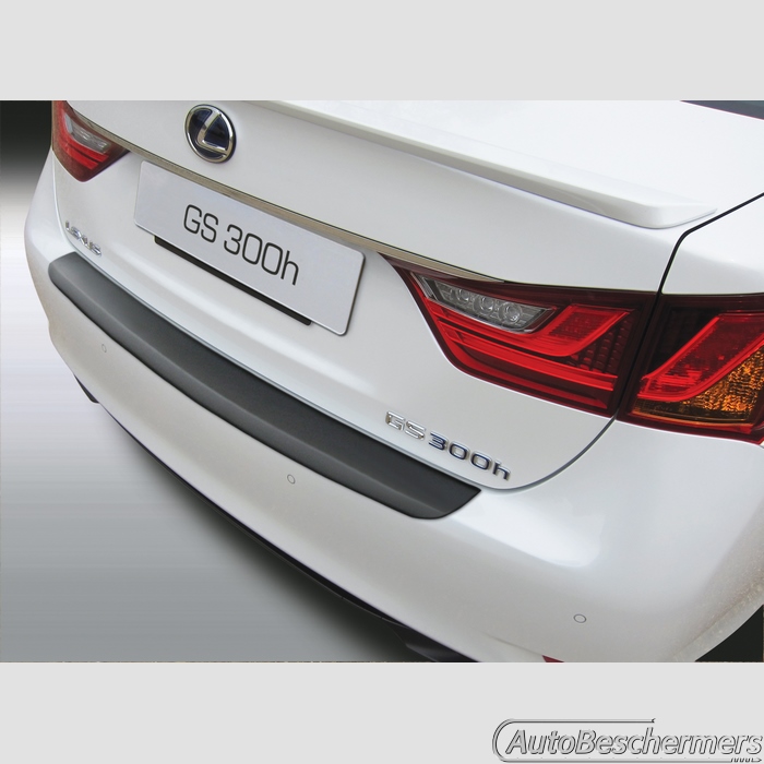 Achterbumperbeschermer zwart Lexus GS 06.2012-08.2015
