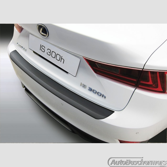 Achterbumperbeschermer zwart Lexus IS 06.2013-12.2016