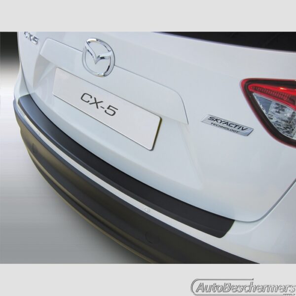 Achterbumperbeschermer zwart Mazda CX-5 04.2012-04.2017