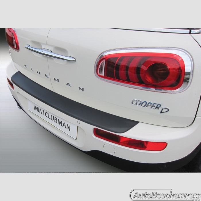 Achterbumperbeschermer zwart Mini Clubman 10.2015-
