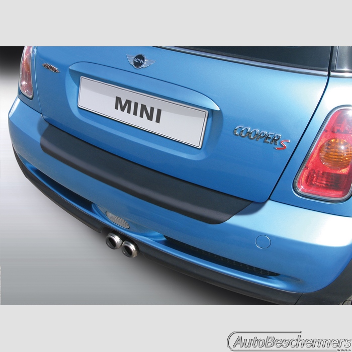 Achterbumperbeschermer zwart Mini One en Cooper 2001-08.2006
