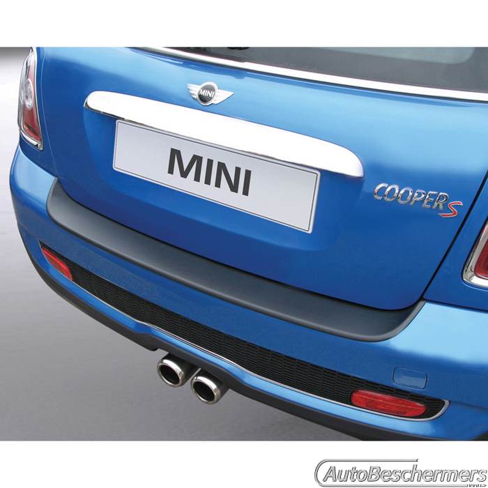 Achterbumperbeschermer zwart Mini Coupe 10.2011- en Roadster 03.2012-