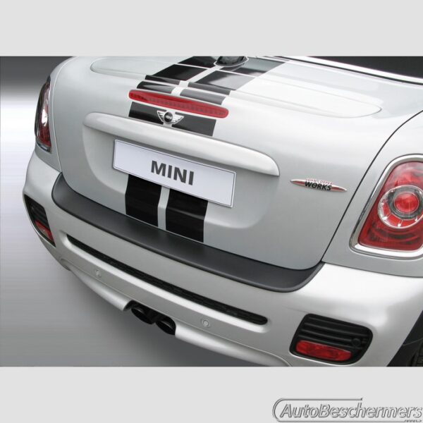 Achterbumperbeschermer zwart Mini Cabriolet 03.2009-02.2016
