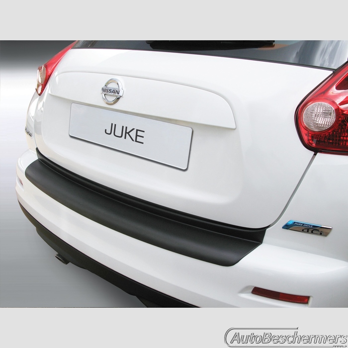 Achterbumperbeschermer zwart Nissan Juke 06.2014-12.2019