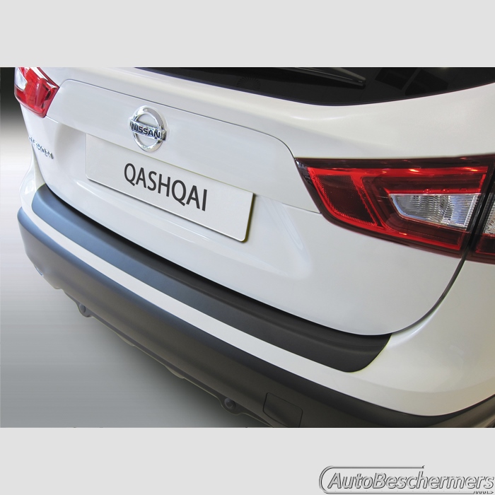 Achterbumperbeschermer zwart Nissan Qashqai 02.2014-07.2017