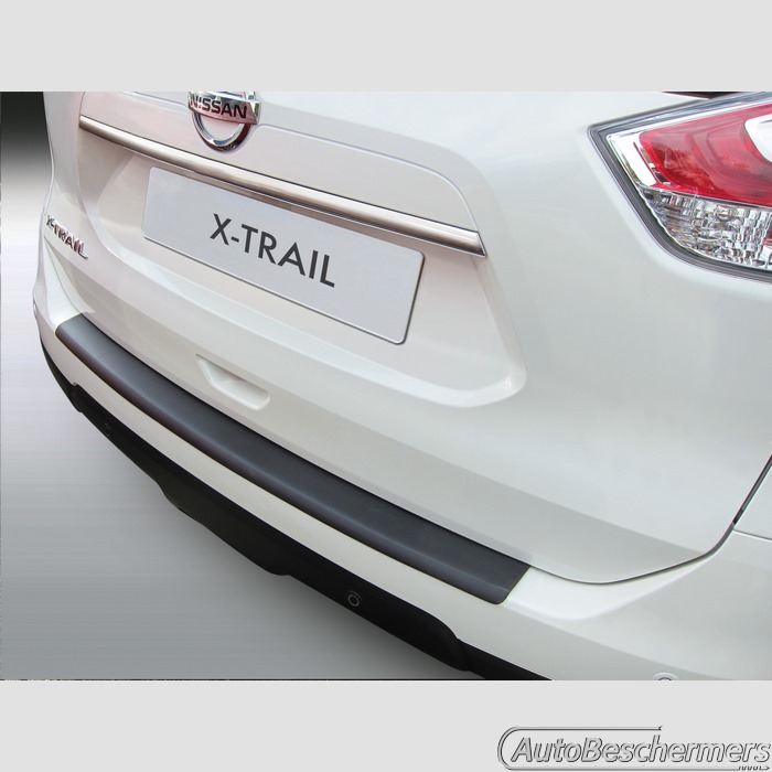Achterbumperbeschermer zwart Nissan X-Trail 07.2014-07.2017