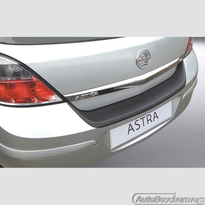 Achterbumperbeschermer zwart Opel Astra H 5-deurs 10.2003-10.2009