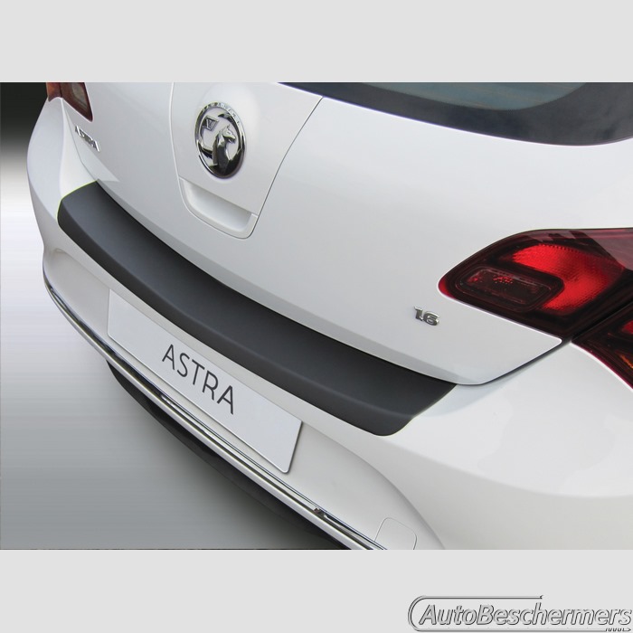 Achterbumperbeschermer zwart Opel Astra J 5-deurs 09.2012-09.2015